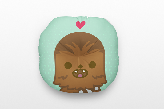 ALMOHADA STAR WARS: CHEWBACCA CORAZON