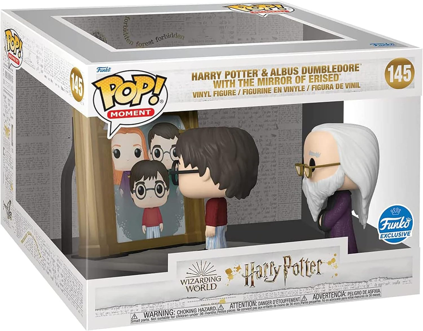 Funko POP! Harry Potter: Harry Potter & Albus Dumbledore with The Mirror of Erised #145
