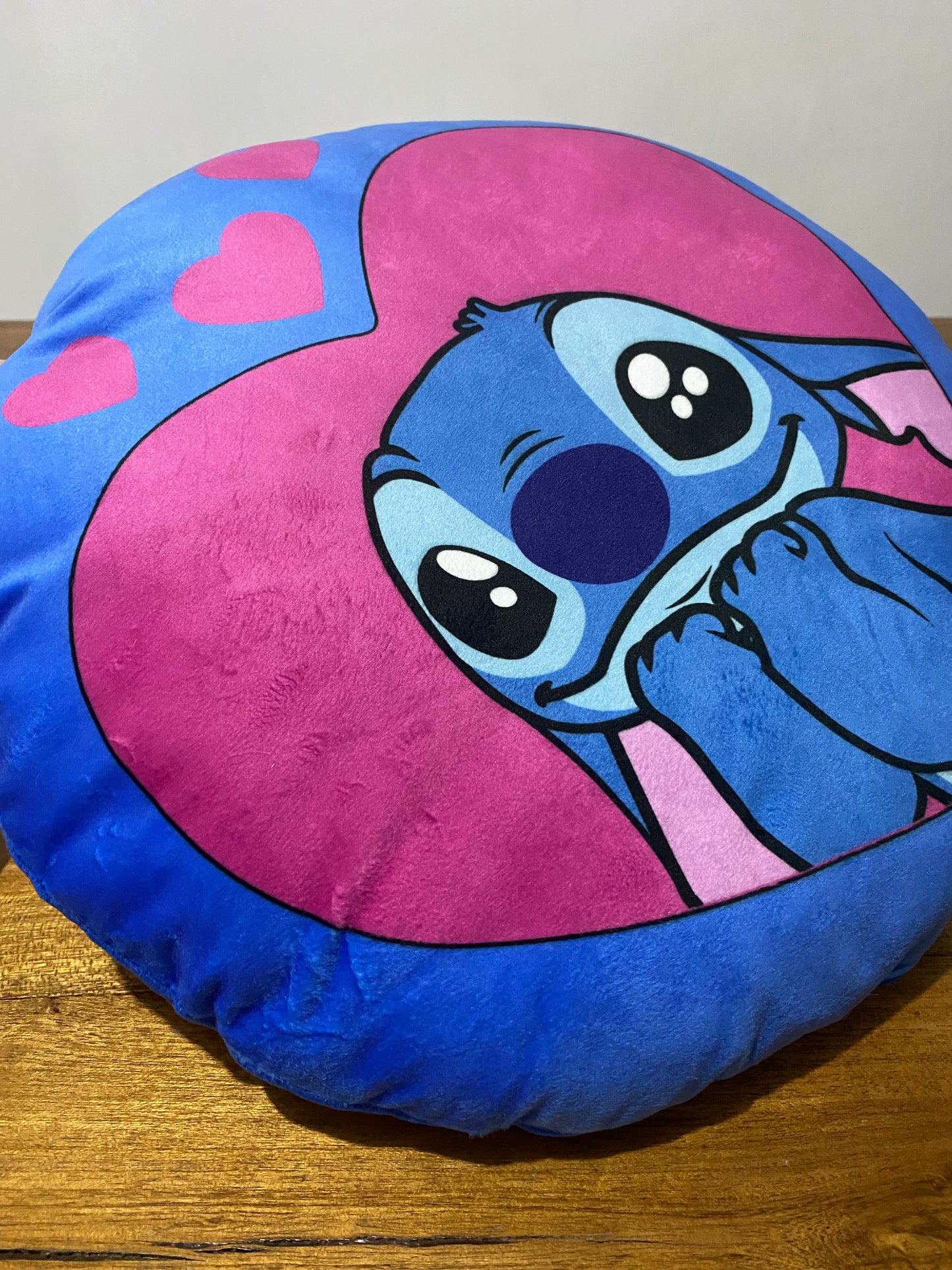 ALMOHADA STITCH CORAZON
