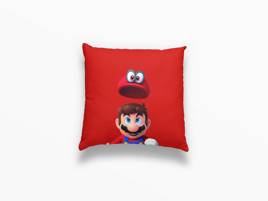 ALMOHADA MARIO BROS: MARIO CON CAPPY