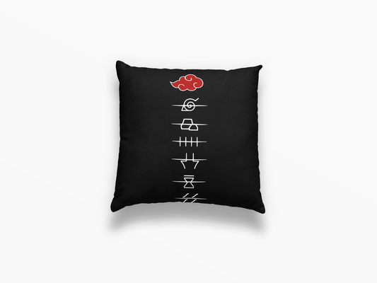 ALMOHADA NARUTO SYMBOLS