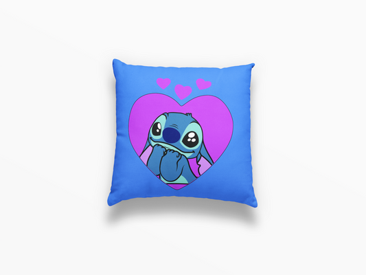 ALMOHADA STITCH CORAZON