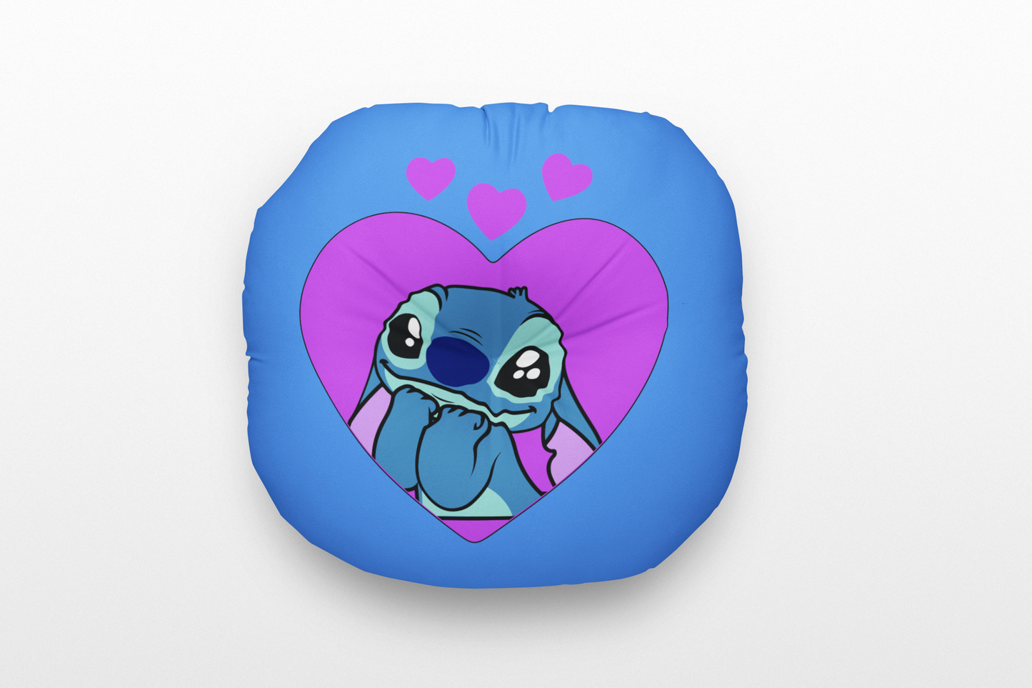 ALMOHADA STITCH CORAZON