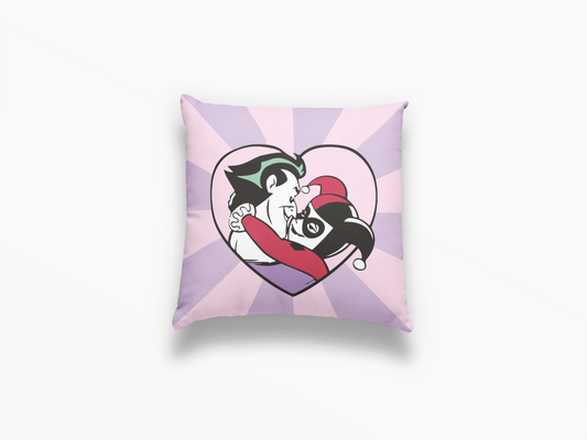 ALMOHADA JOKER & HARLEY CORAZON